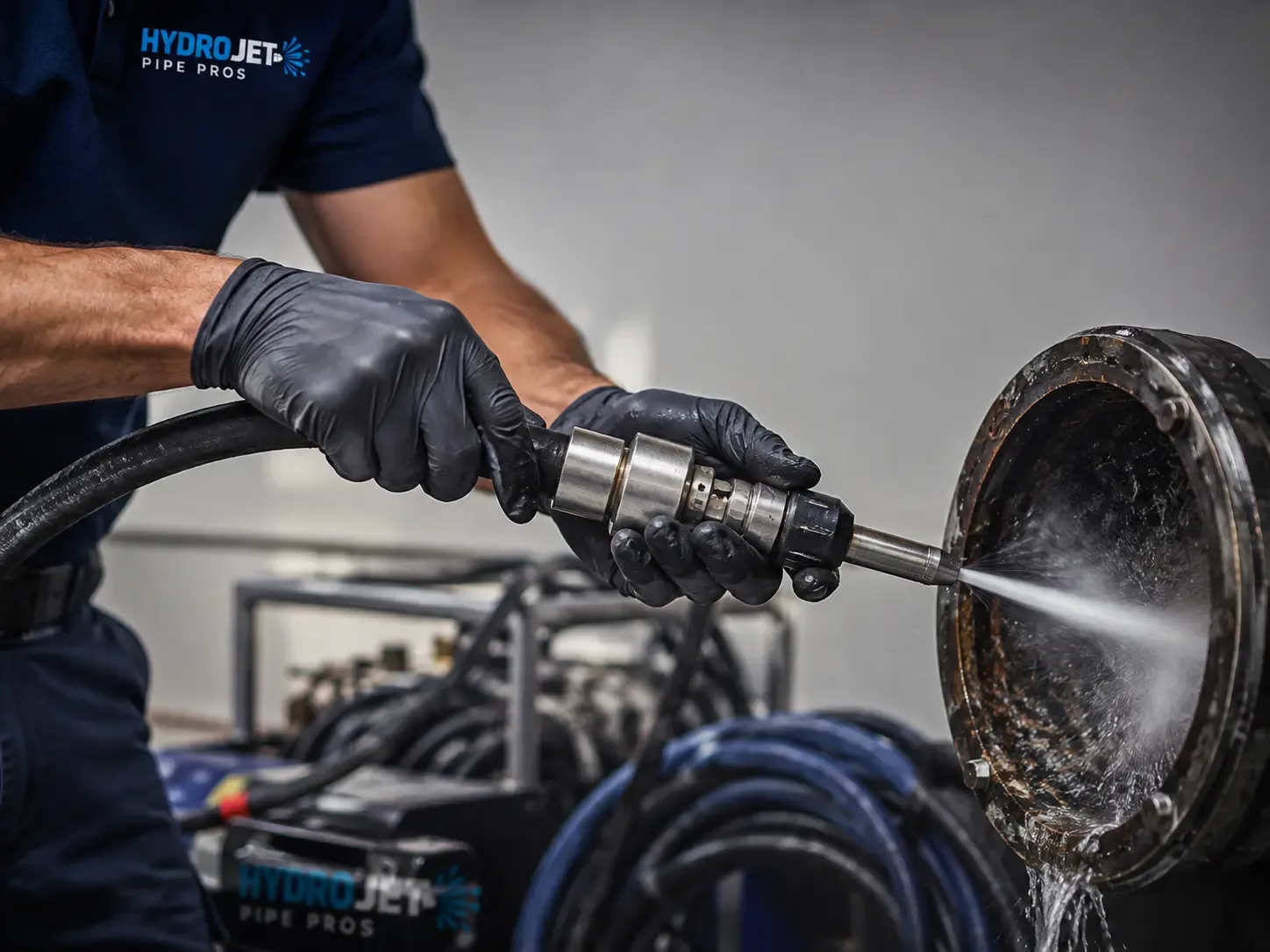 Hydro Jet Pipe Descaling in Caryville, TN